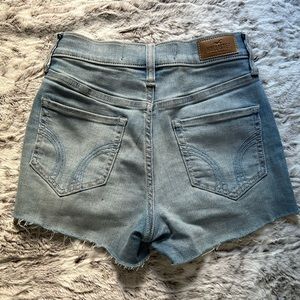 Hollister shorts light blue wash